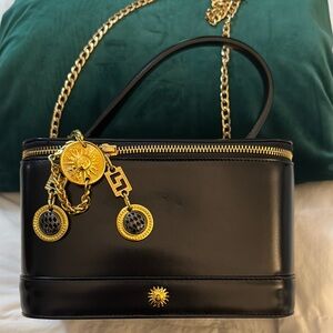 Black and Gold Designer Women's Bag Versace